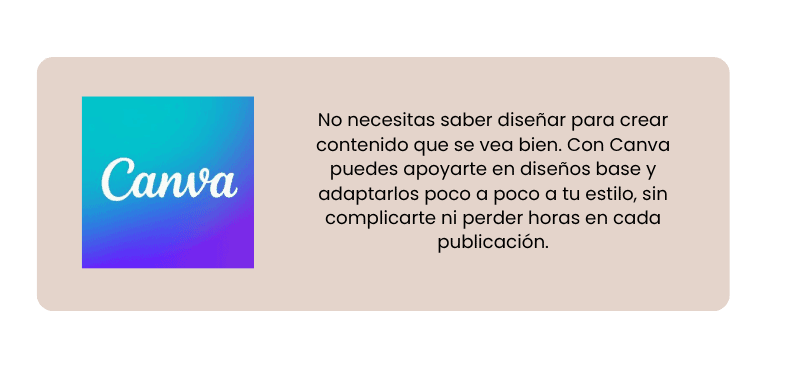 Herramienta para crear contenido en redes sociales - Canva