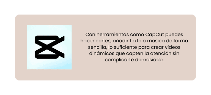 Herramienta para crear contenido en redes sociales - CapCut