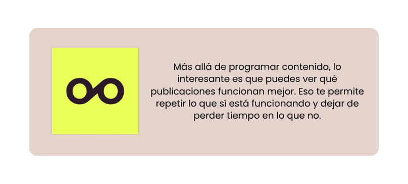 Herramienta para crear contenido en redes sociales - Metricool