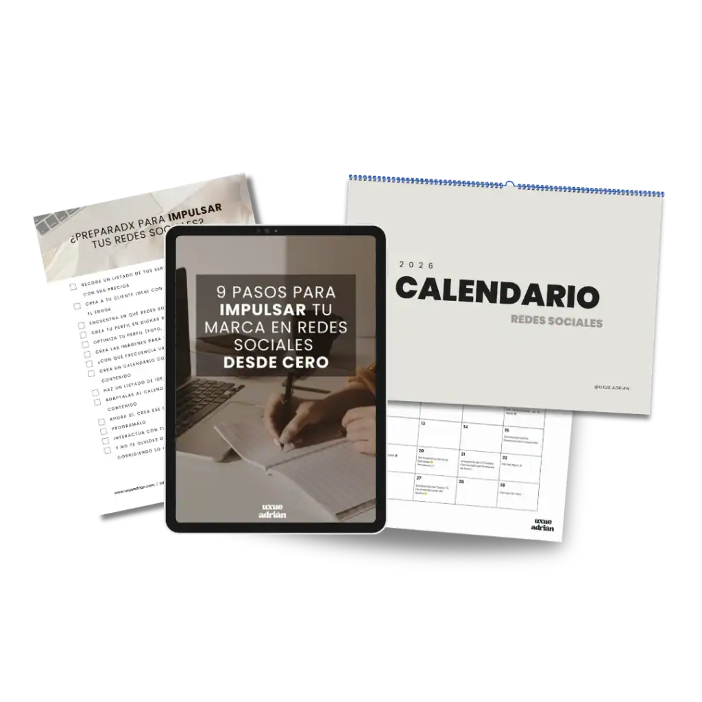 Pack Impulsa tus redes sociales desde cero - Uxue Adrián